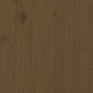 vidaXL kafijas galdiņš, medus brūns, Ø 55x60 cm, priedes masīvkoks cena un informācija | Žurnālgaldiņi | 220.lv