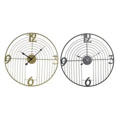 Sienas pulkstenis DKD Home Decor (45 x 3 x 45 cm) cena un informācija | Pulksteņi | 220.lv