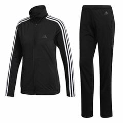 Женский спортивный костюм Adidas Three Stripes, чёрный цена и информация | Спортивная одежда для женщин | 220.lv