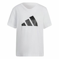 Sieviešu Krekls ar Īsām Piedurknēm Adidas Future Icons Balts cena un informācija | Sporta apģērbs sievietēm | 220.lv