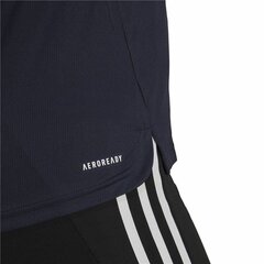 Футболка с коротким рукавом женская Adidas Aeroready Designed 2 Move, чёрная/синяя цена и информация | Спортивная одежда для женщин | 220.lv