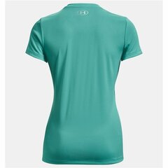 Sieviešu Krekls ar Īsām Piedurknēm Under Armour Tech SSV Solid Aquamarine цена и информация | Спортивная одежда для женщин | 220.lv