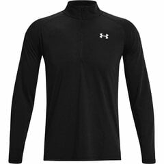 Vīriešu Krekls ar Garām Piedurknēm Under Armour STR Zip Melns цена и информация | Мужская спортивная одежда | 220.lv