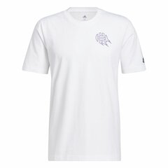 Vīriešu Krekls ar Īsām Piedurknēm Adidas Avatar James Harden Graphic Balts cena un informācija | Sporta apģērbs vīriešiem | 220.lv
