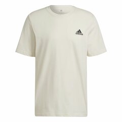 Футболка с коротким рукавом мужская Adidas Essentials Feelcomfy Белый цена и информация | Мужская спортивная одежда | 220.lv