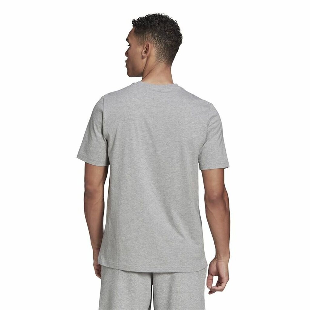 Vīriešu Krekls ar Īsām Piedurknēm Adidas Essentials Feelcomfy Pelēks цена и информация | Sporta apģērbs vīriešiem | 220.lv