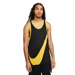 Īsais Vīriešu Tops Nike Dri-Fit Melns цена и информация | Мужская спортивная одежда | 220.lv