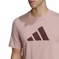 Vīriešu Krekls ar Īsām Piedurknēm Adidas Future Icons Gaiši Rozā цена и информация | Sporta apģērbs vīriešiem | 220.lv