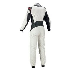 Комбинезон для гонок OMP Tecnica Evo MY2018 Белый Антрацитный (Размер 58) цена и информация | Мужская спортивная одежда | 220.lv