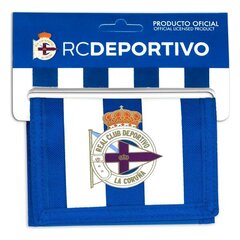 Naudas Maks R. C. Deportivo de La Coruña Zils Balts цена и информация | Женские кошельки, держатели для карточек | 220.lv