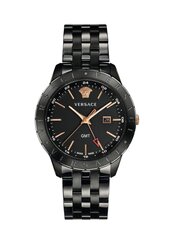 VERSACE UNIVERS- VĪRIEŠU PULKSTENIS MELNS, 43 MM VEBK00618 цена и информация | Мужские часы | 220.lv