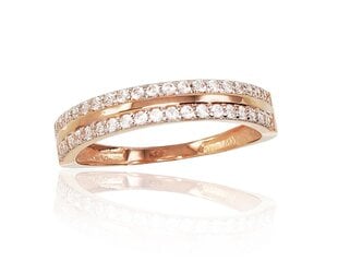 Золотое кольцо  2.25 гр,размер: 18.0, 585° цена и информация | Кольца | 220.lv