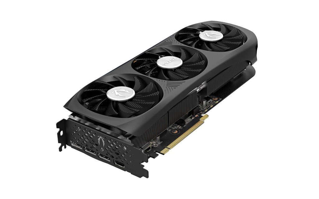 Zotac Gamig GeForce RTX 4070 Ti AMP Airo (ZT-D40710F-10P) cena un informācija | Videokartes (GPU) | 220.lv