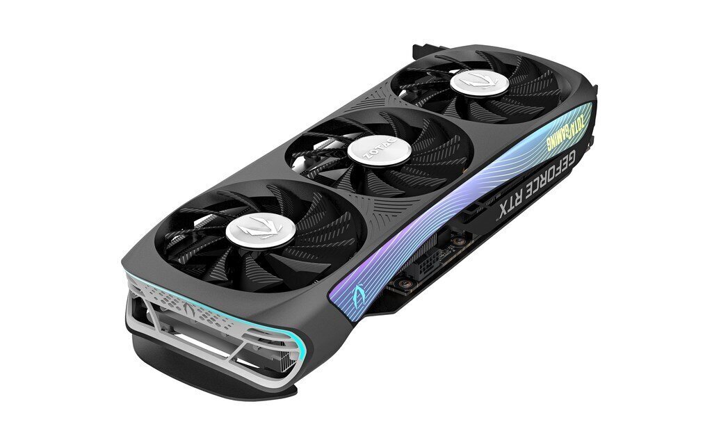 Zotac Gamig GeForce RTX 4070 Ti AMP Airo (ZT-D40710F-10P) cena un informācija | Videokartes (GPU) | 220.lv