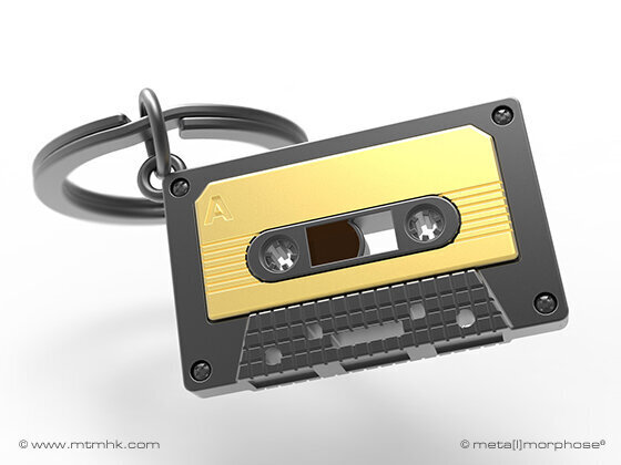 Metalmorphose atslēgu piekariņš - MTM219 - Audio lentes atslēgu piekariņš cena un informācija | Atslēgu piekariņi | 220.lv