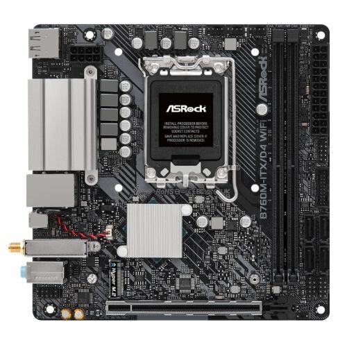 ASRock B760M-ITX/D4 WiFi cena un informācija | Mātesplates | 220.lv