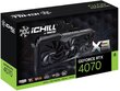 Inno3D GeForce RTX 4070 iChill X3 (C40703-126XX-186148H) цена и информация | Videokartes (GPU) | 220.lv