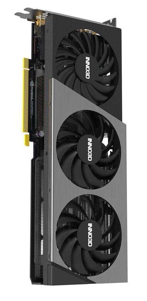 Inno3D GeForce RTX 4070 X3 OC (N40703-126XX-185252L) cena un informācija | Videokartes (GPU) | 220.lv