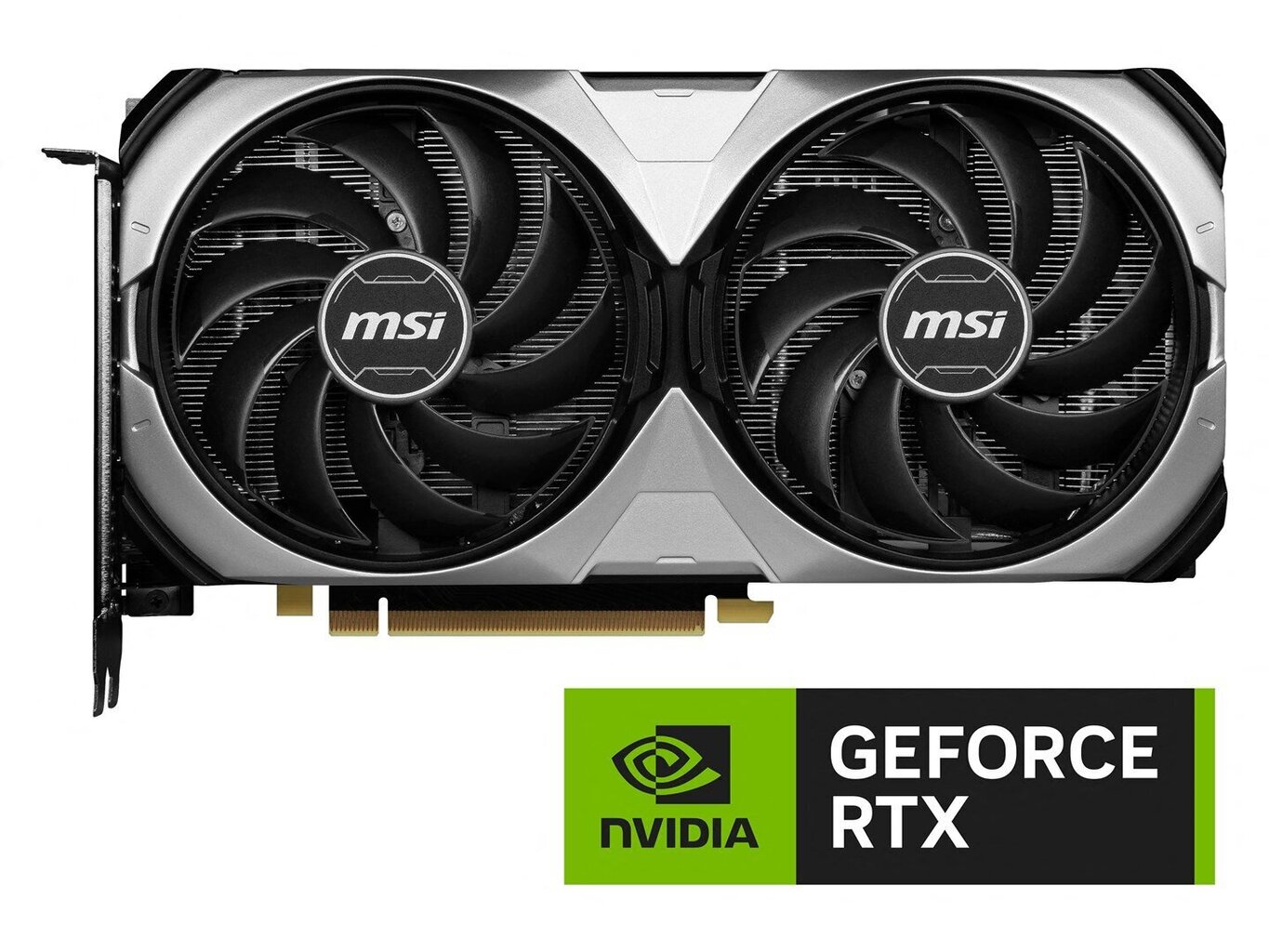 MSI GeForce RTX 4070 Ventus 2X 12G OC cena un informācija | Videokartes (GPU) | 220.lv