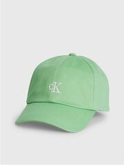 CALVIN KLEIN Monogram Baseball Green 520883006 цена и информация | Шапки, перчатки, шарфы для девочек | 220.lv