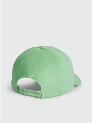 Cepure Calvin Klein Monogram Baseball, Zaļa 520883006 cena un informācija | Cepures, cimdi, šalles meitenēm | 220.lv