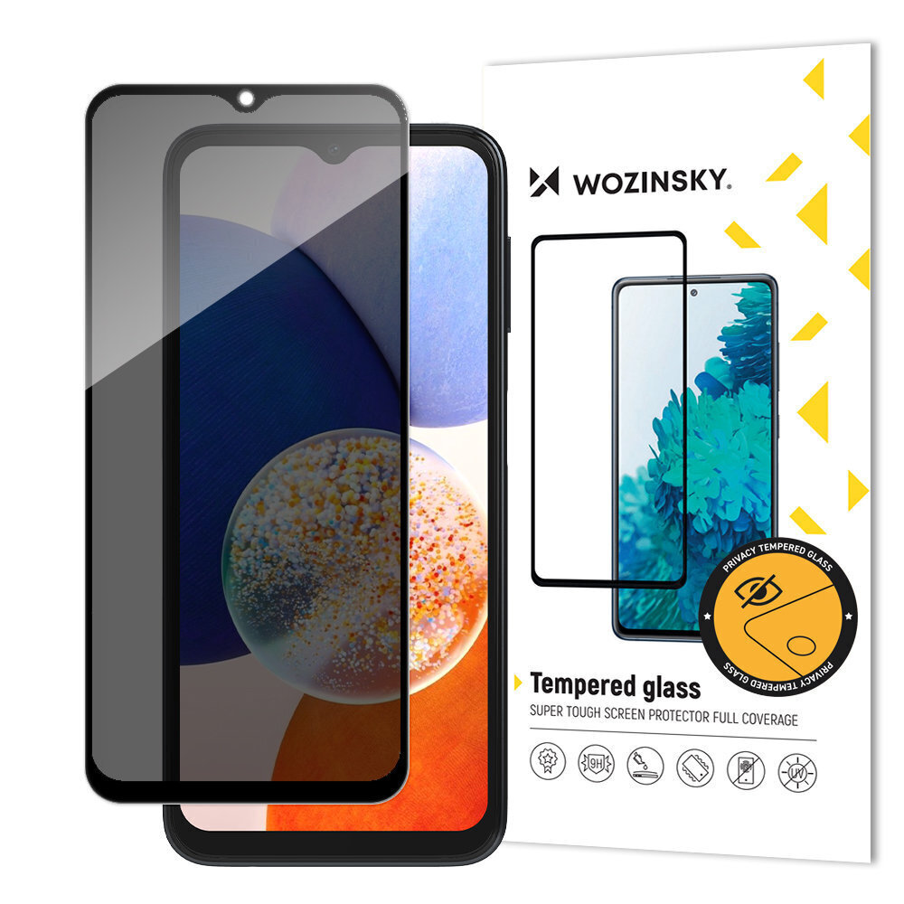 Aizsargstikls Wozinsky Samsung Galaxy A14 5G / Galaxy A14 / Galaxy A34 5G cena un informācija | Ekrāna aizsargstikli | 220.lv