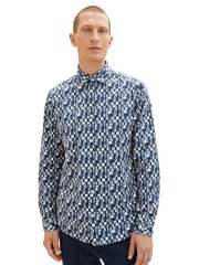 Tom Tailor vīriešu krekls, zils цена и информация | Мужские рубашки | 220.lv