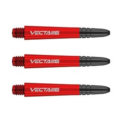 Šautriņu kātiņi Winmau Vecta Blade 6, vidēji, 37 mm, sarkani cena un informācija | Šautriņmešana, dārts | 220.lv
