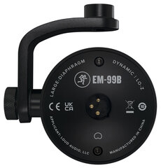 Mackie EM-99B dinamiskais mikrofons cena un informācija | Mikrofoni | 220.lv