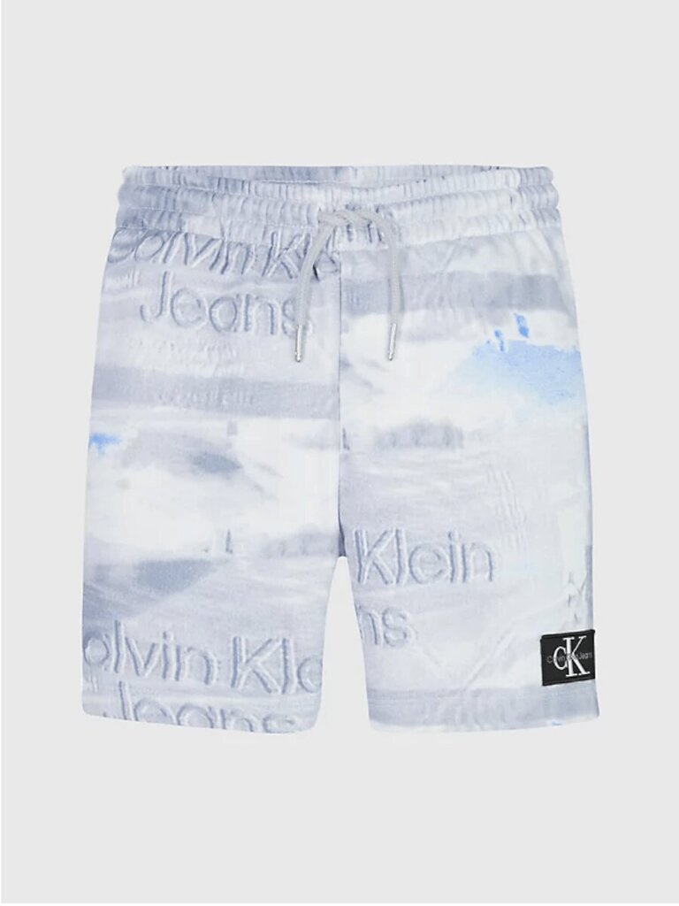 Šorti zēniem Calvin Klein AOP TV Print Jogger Short 520883041 cena un informācija | Bikses zēniem | 220.lv