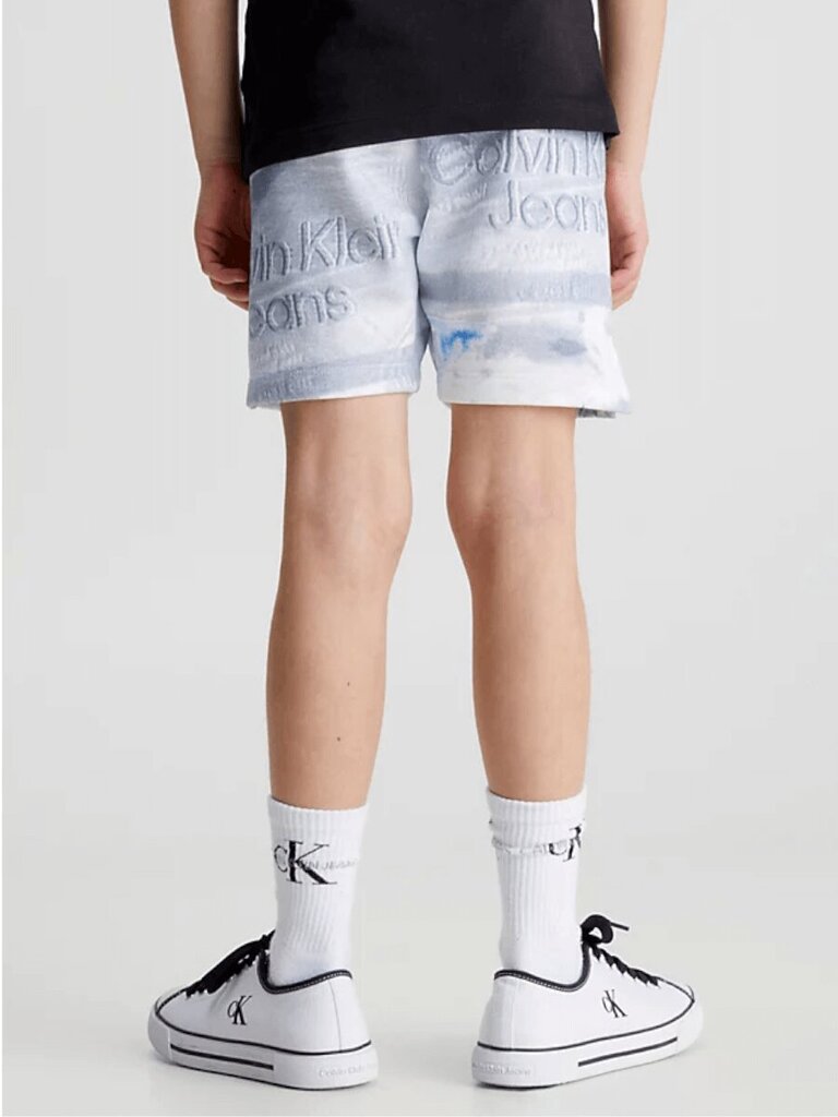 Šorti zēniem Calvin Klein AOP TV Print Jogger Short 520883041 cena un informācija | Bikses zēniem | 220.lv