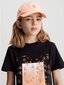 Cepure meitenēm Calvin Klein Monogram Baseball, Oranža 520883007 цена и информация | Cepures, cimdi, šalles meitenēm | 220.lv