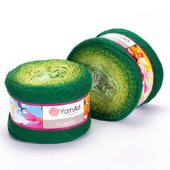 Пряжа для вязания YarnArt Flowers 250г, цвет 283 цена и информация | Принадлежности для вязания | 220.lv