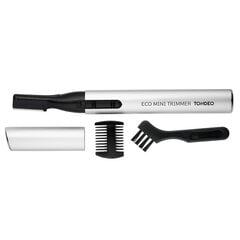 Мини-триммер TONDEO Eco Silver для бровей, ушей и носа цена и информация | Машинки для стрижки волос | 220.lv