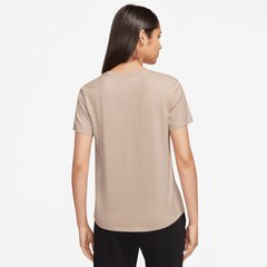 Женская футболка Nike NSW TEE ESSNTL ICN FTRA, бежевый цвет цена и информация | Nike Одежда, обувь и аксессуары | 220.lv