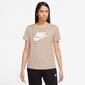 Nike sieviešu T-krekls NSW TEE ESSNTL ICN FTRA, smilškrāsas cena un informācija | T-krekli sievietēm | 220.lv