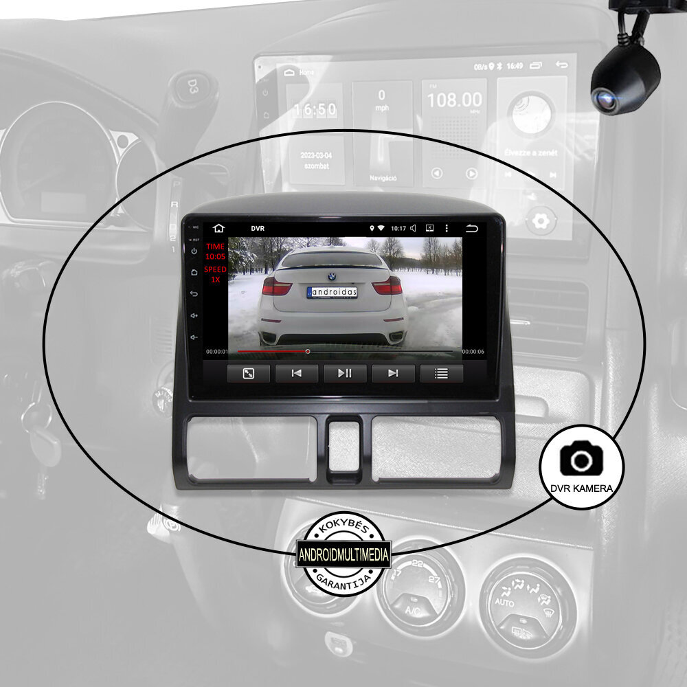 Honda CRV 2001-06 Android Multimeedia cena un informācija | Auto magnetolas, multimedija | 220.lv
