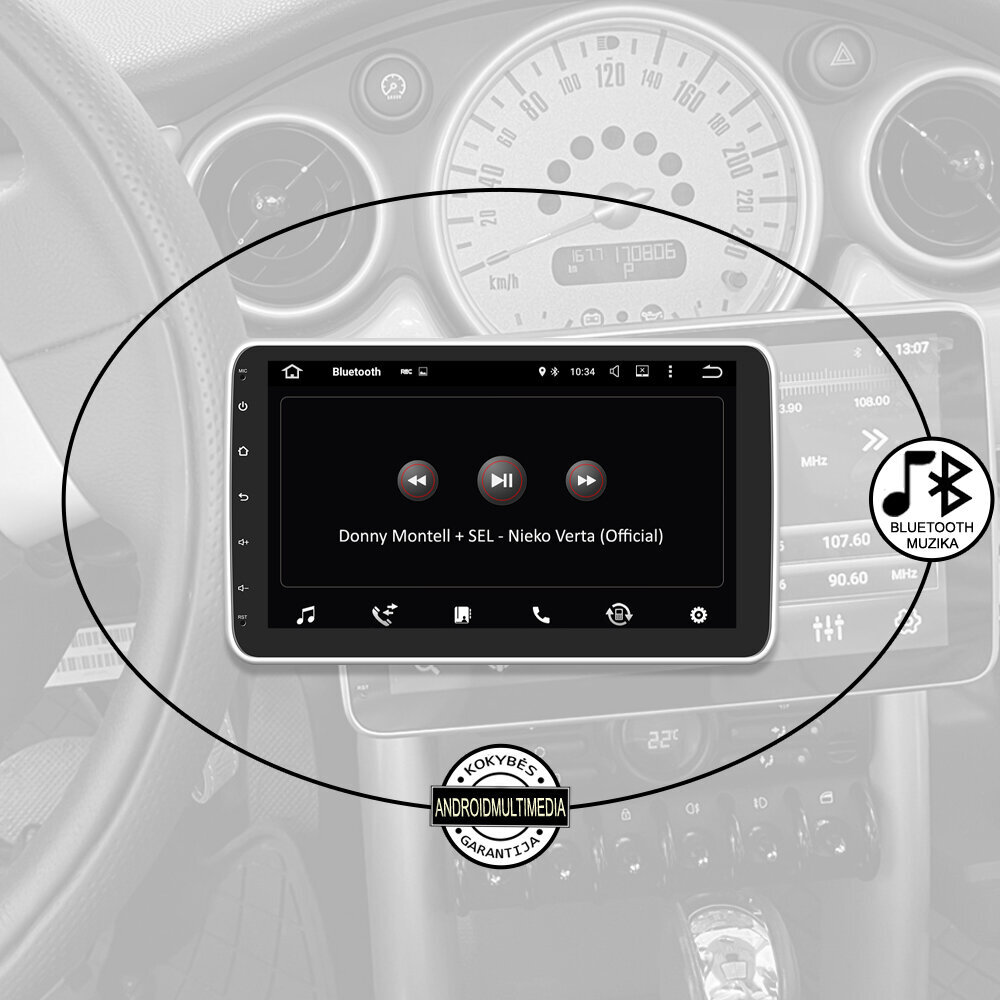 1-DIN Android car radio R-D111 laba cena nopirkt interneta veikalā Rīgā