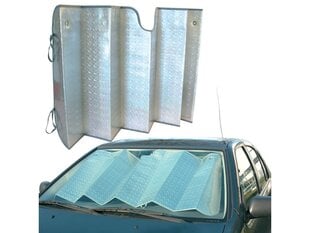 Автомобильный солнцезащитный козырек 145x80cm CARPOINT 2610057 цена и информация | Авто принадлежности | 220.lv