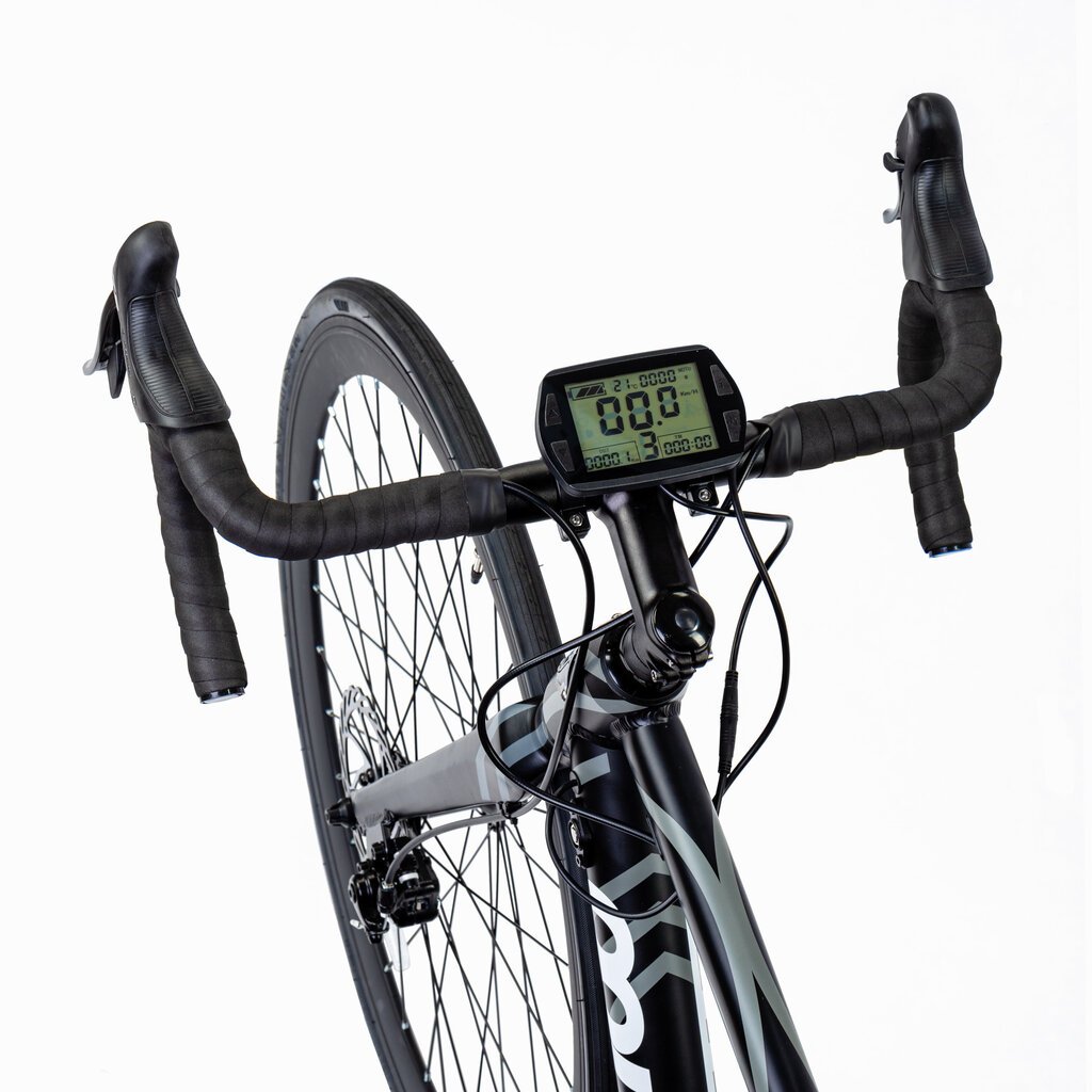 Elektriskais velosipēds Oolter Torm S, L izmērs, melns cena un informācija | Elektrovelosipēdi | 220.lv