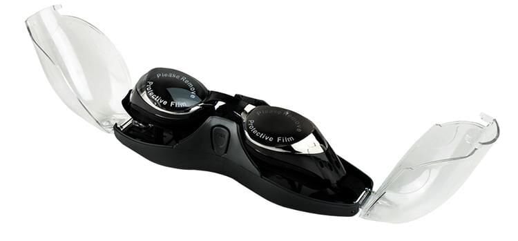 Peldēšanas brilles Pretsvīšanas peldēšanas brilles + futrālis + piederumi цена и информация | Peldēšanas brilles | 220.lv