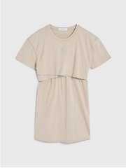 CALVIN KLEIN Overlap Beige 520883071 цена и информация | Платья для девочек | 220.lv