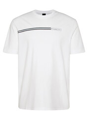 BUGATTI Multicoloured Stripe With Branding White 562057404 цена и информация | Мужские футболки | 220.lv