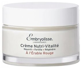 Sejas krēms sievietēm Embryolisse Nutri-Vitality, 50 ml cena un informācija | Sejas krēmi | 220.lv