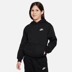 Nike bērnu džemperis NSW CLUB FLC, melns цена и информация | Свитеры, жилетки, пиджаки для мальчиков | 220.lv