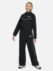 Nike meiteņu treniņtērpa komplekts NSW HR Tracksuit HD FZ, melns cena un informācija | Komplekti meitenēm | 220.lv