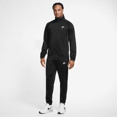 Nike vīriešu sporta kostīma komplekts Club Pk Trk Suit, melns cena un informācija | Sporta apģērbs vīriešiem | 220.lv