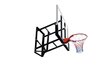 Basketbola dēlis ar grozu Bilaro Montana Max 180x105cm, 12mm rūdīts stikls cena un informācija | Basketbola grozi | 220.lv