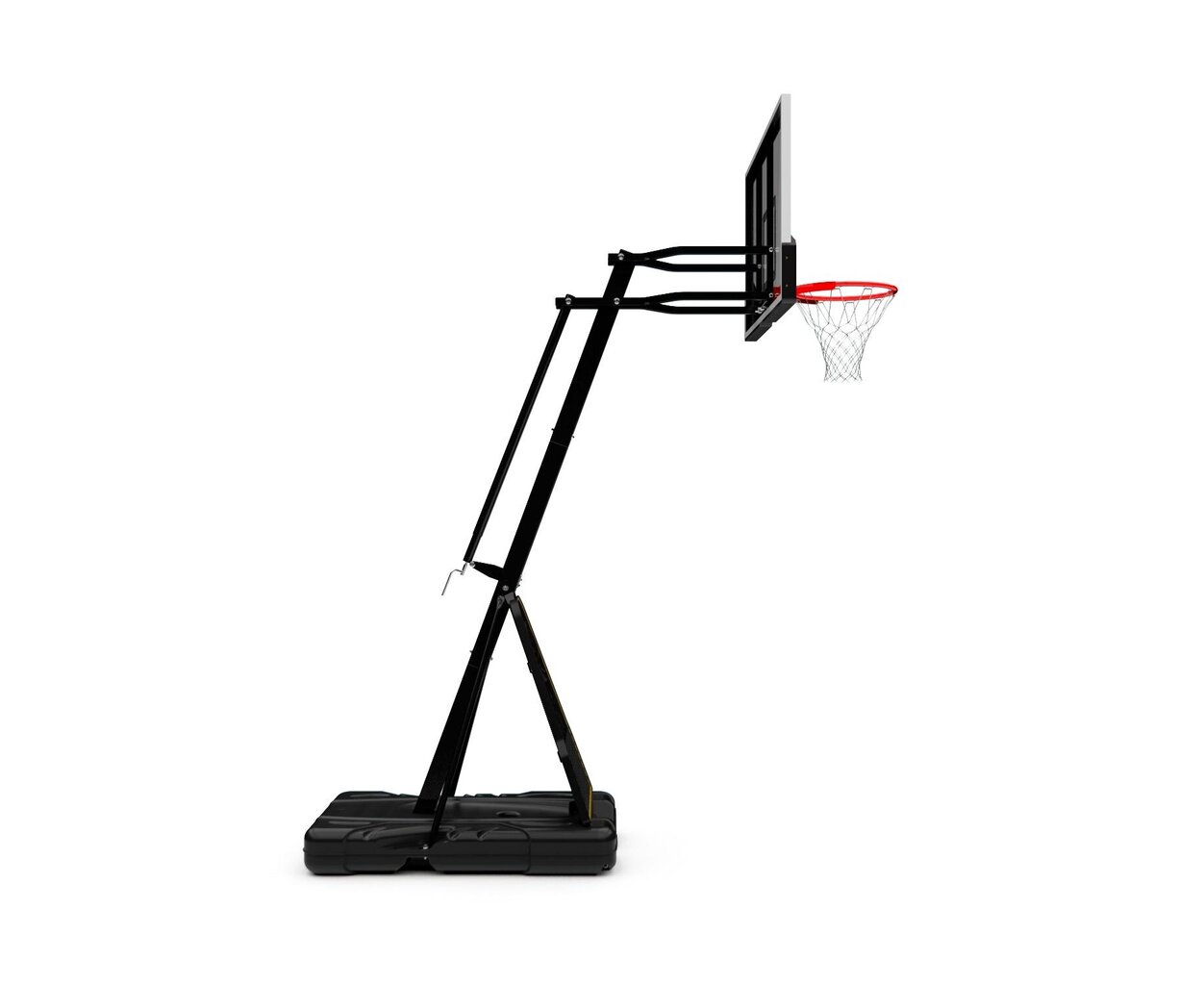 Mobilais basketbola statīvs Bilaro Orlando Class 136x80cm, 8mm rūdītā stikla цена и информация | Basketbola statīvi | 220.lv