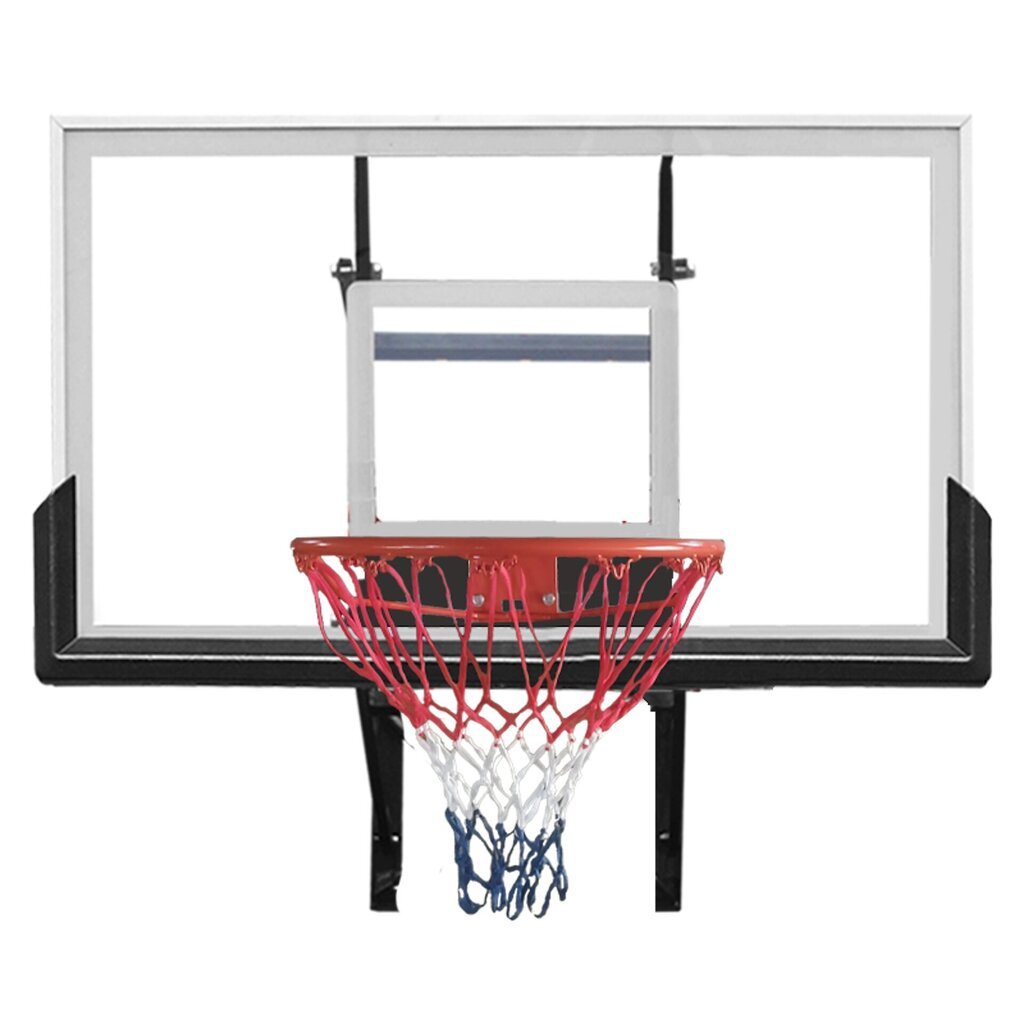 Basketbola dēlis ar grozu Bilaro Omaha 136x80cm cena un informācija | Basketbola grozi | 220.lv